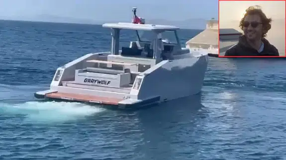 Halit Yukay'ın denize açıldığı anlara ilişkin görüntüleri ortaya çıktı