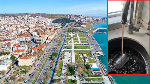 Şebeke suyu kahverengi aktı: Tekirdağ’da su krizi büyüyor!
