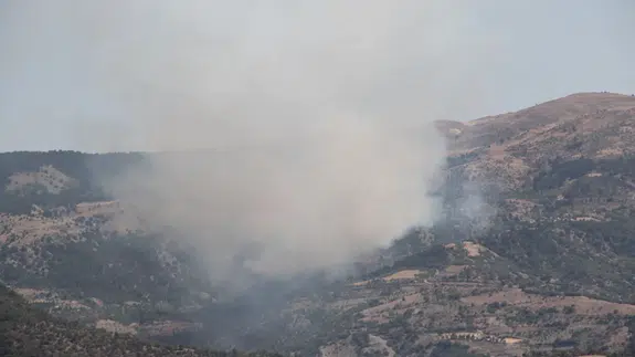 Çorum'da orman yangını!