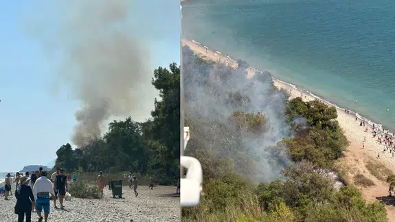 Muğla Fethiye'de orman yangını!