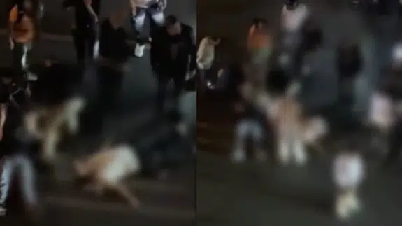 Beşiktaş'ta 2 motosiklet çarpıştı: Feci kaza kamerada!