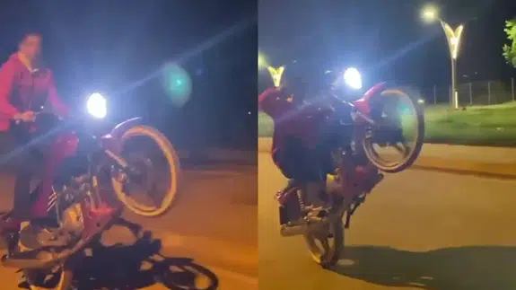 Sosyal medya paylaşımı uğruna canını hiçe saydı: Şova yapan motosikletliye ceza yağmuru!