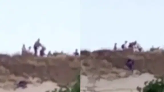 Kapadokya’da korku dolu anlar: Fotoğraf çekerken vadiden düştü!