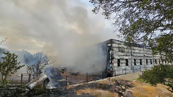 Kayseri'de mobilya fabrikasında yangın çıktı!