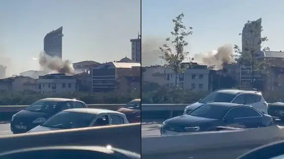 Üsküdar Ünalan’da bir binada korkutan yangın!