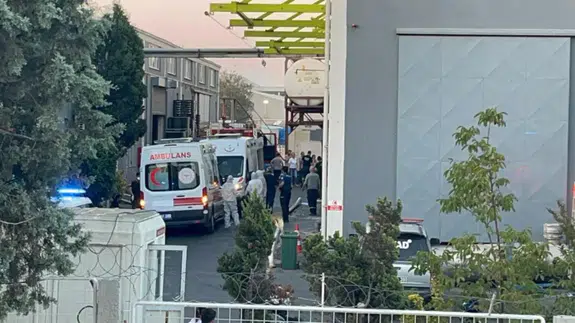 Tekirdağ'da kimyasal sıvı kazanına düşen işçi öldü