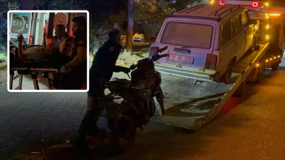 Kayseri'de polisten kaçarken kaza yapan şahıs yakalandı!