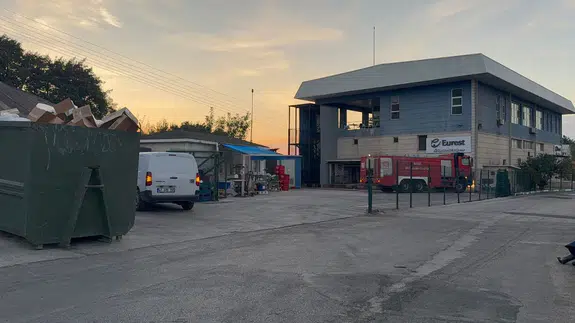 Gemlik Serbest Bölge’deki işletmede yangın!