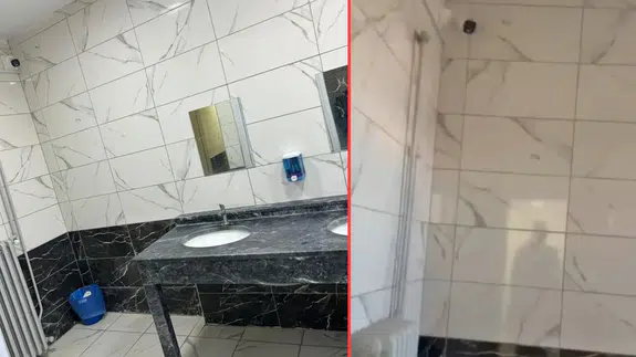 Isparta'da öğrenci tuvaletine kamera konuldu