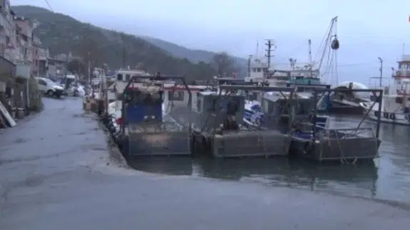 Sarıyer'de otomobil denize düştü