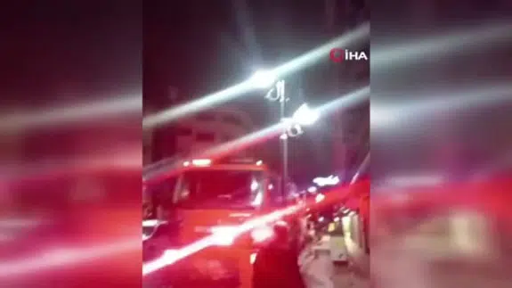 Diyarbakır'da otelde yangın: 10 kişi dumandan etkilendi