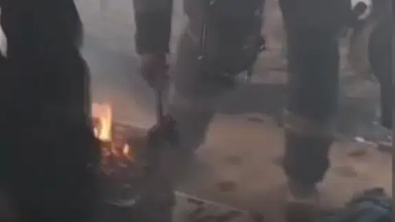 Antalya'da ilginç olay: Evin içinde mangal yakan şahıs polisi görünce kaçtı