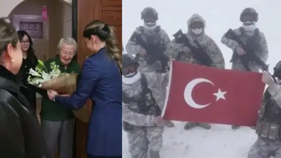 Ankaralı Hatice Güner'in ördüğü 195 boyunluk Mehmetçiğe ulaştırıldı