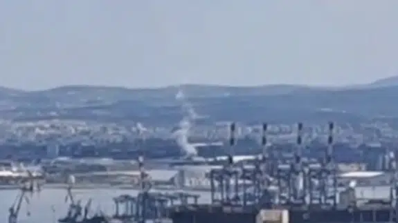 İran’dan İsrail’e atılan füze Hayfa Limanı’na düştü