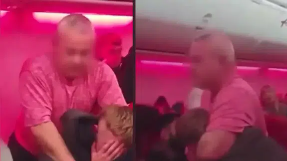 Antalya'dan kalkan uçaktaki dehşet anları kamerada!