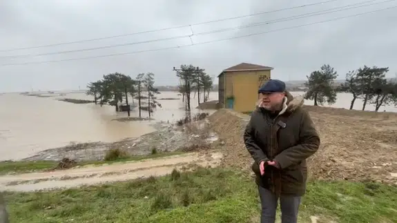 Meriç Nehri taştı: Sular Küplü’de yaşam alanlarına 25 metreye kadar yaklaştı