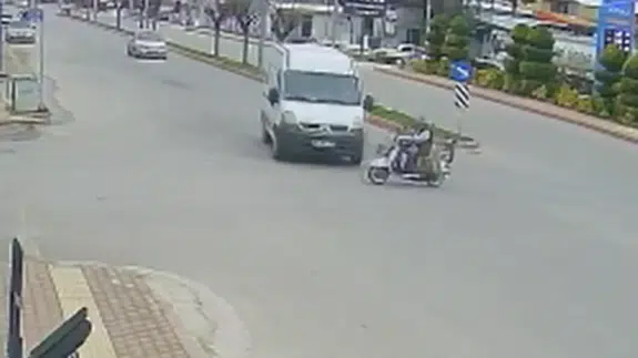 Burdur Bucak’ta feci kaza : Motosiklet sürücüsü hayatını kaybetti