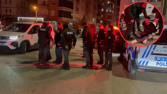 Aksaray'da trafik kazası kısa sürede kavgaya dönüştü