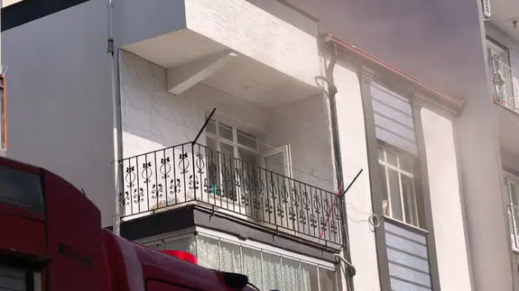 Bursa'da iftar hazırlığı esnasında yangın çıktı