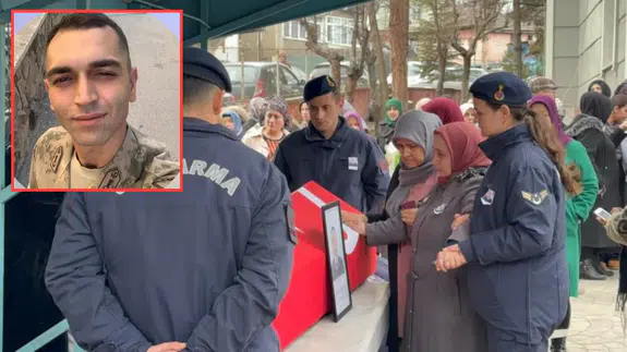 Gümüşhane'de intihar eden askeri personel defnedildi