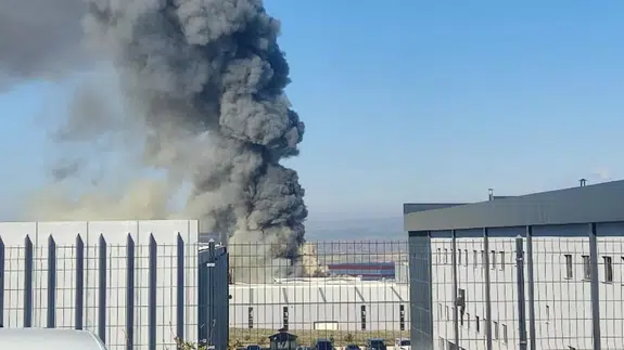 Ankara'da fabrikada yangın çıktı