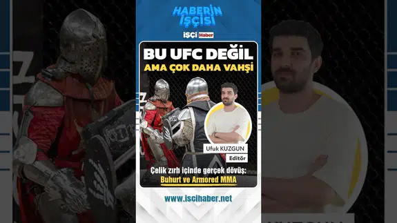 Çelik zırhlarla kafeste mücadele : Armored MMA dikkat çekiyor