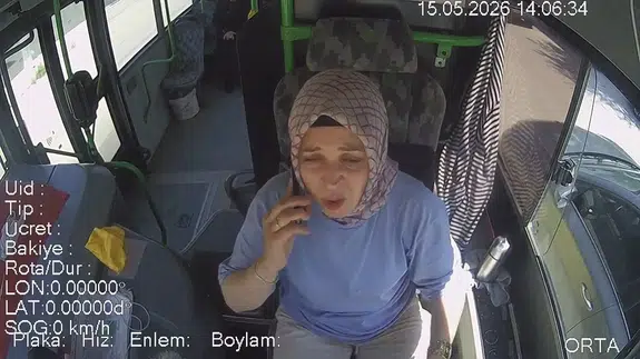 Bursa'da yolcusu fenalık geçirince şoför rotayı hastaneye çevirdi