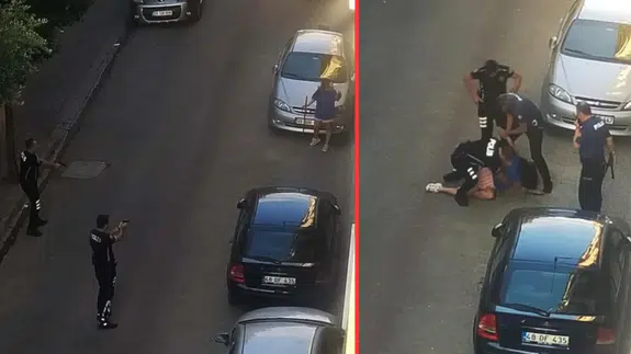 Aydın'da samuray kılıcıyla sokakta gezen genç kız dehşet saçtı