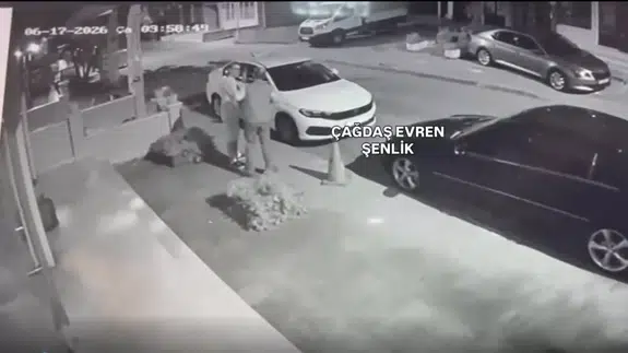 İBB Kültür yöneticisi Erhan Karaal’ın kaçırılma anı kamerada