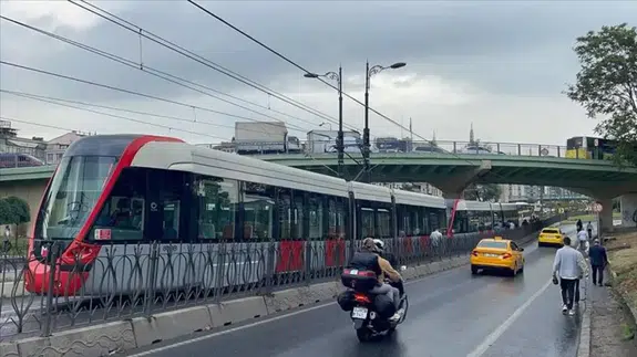Kabataş-Bağcılar Tramvay Hattı'nda arıza meydana geldi