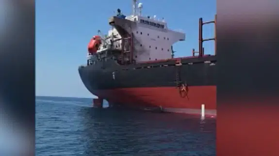 Rusya açıklarında dron saldırısına uğrayan gemi İstanbul'a demirledi : Başsavcılık soruşturma başlattı