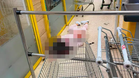 KKTC'de markette kadın çalışan bıçaklandı, saldırgan intihara kalkıştı