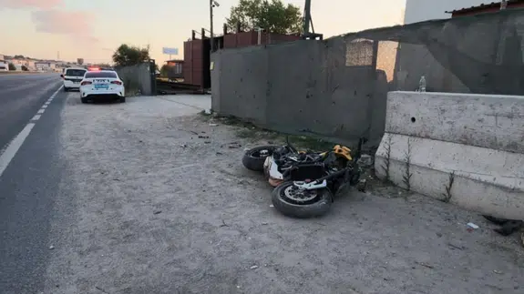 Tekirdağ'da yeni aldığı motosikletiyle kaza yapan 22 yaşındaki genç öldü