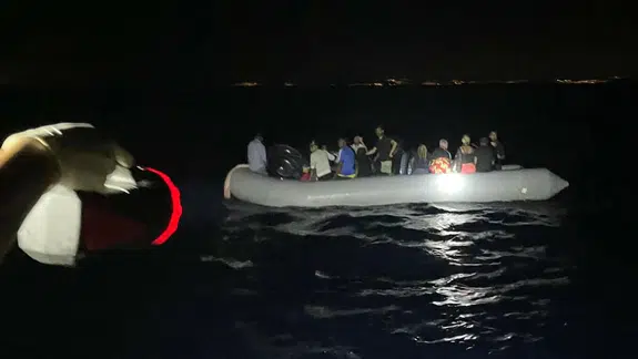 Bodrum’da Geri İtilen 36 Kaçak Göçmen Kurtarıldı