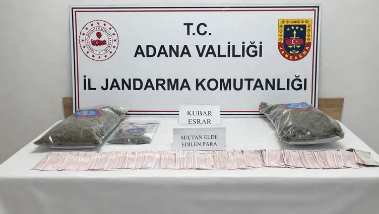 Adana'da uyuşturucu operasyonu : 2 kilo esrar yakalandı