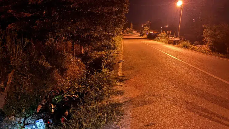 Edirne'de motosiklet kazası : Sürücü alkollü çıktı