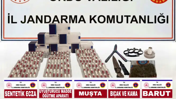 Jandarmadan iki ilde uyuşturucu operasyonu : 7 tutuklama