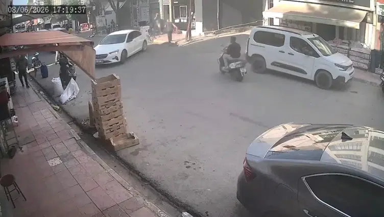 Mardin'de bisiklet hırsızlığı kameralara yansıdı
