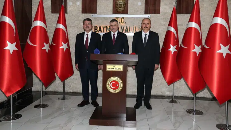 İçişleri Bakanı Mustafa Çiftçi Batman'da Bölge Valileri ile Bir Araya Geldi