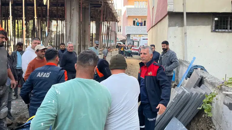 Iğdır'da 2 inşaat işçisi asansör boşluğuna düştü!