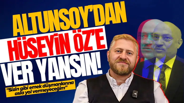 Altunsoy’dan Öz’e Ver Yansın!