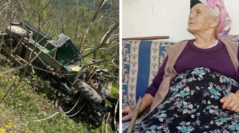 Ordu'daki papat kazası yaşlı çifti ayırdı