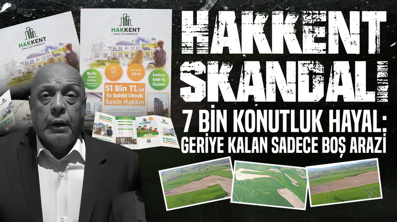 10 yıl geçti, hala bir temel yok! HAKKENT Projesi mağdurları isyanda