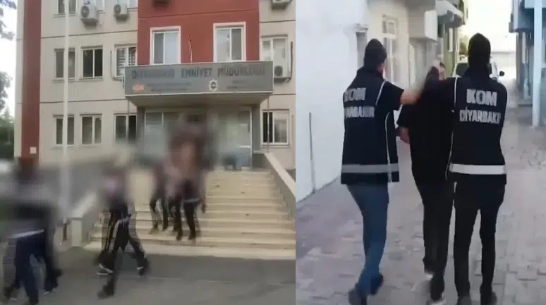 Diyarbakır merkezli suç örgütüne yönelik operasyonları!
