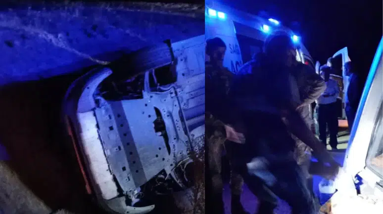 Van'da düğün dönüşü korkunç kaza: 1 ölü, 6 yaralı!