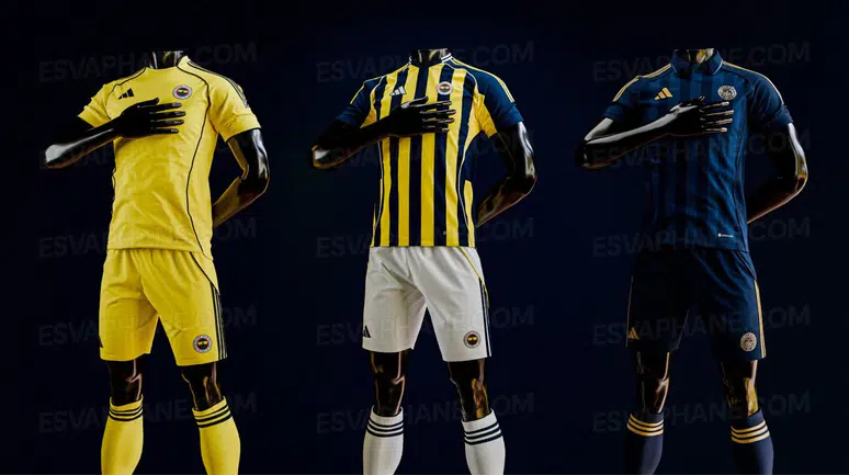 Fenerbahçe'de yeni sezon formaları tanıtıldı