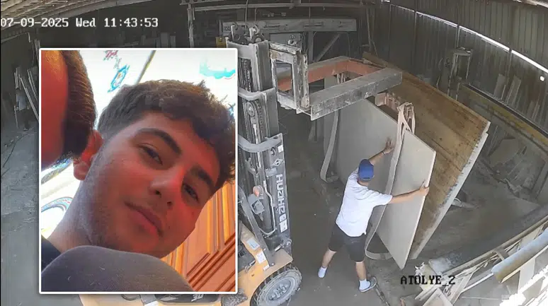 Muğla'da iş kazası can aldı: Mermer tablanın altında kalan 19 yaşındaki işçi hayatını kaybetti