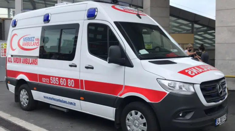 Siirt'te sondaj makinesi sıcaklık nedeniyle alev aldı