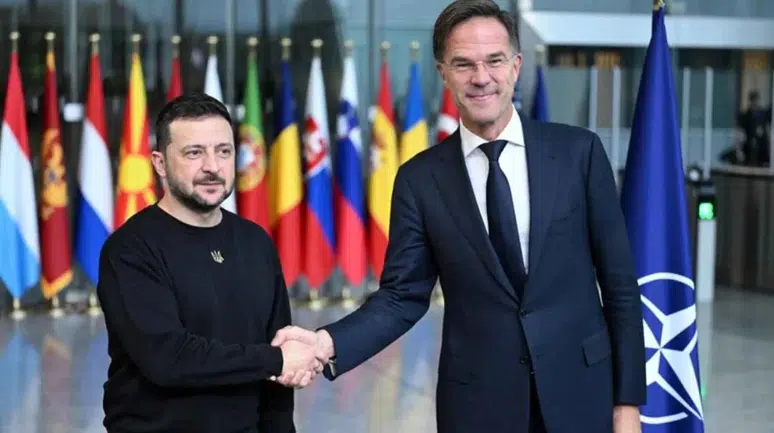 NATO Genel Sekreteri Rutte, Zelensky ile görüştü