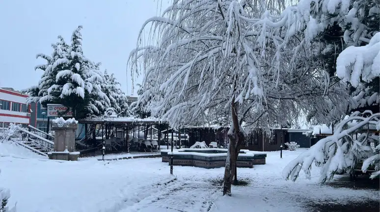 Samsun beyaza büründü: Kartpostallık görüntüler oluştu!
